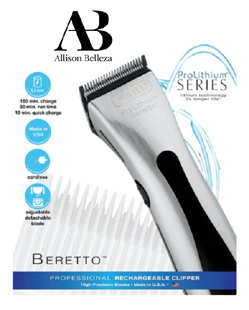 CORTADORA INALÁMBRICO WAHL BERETTO PROLITHIUM - 1