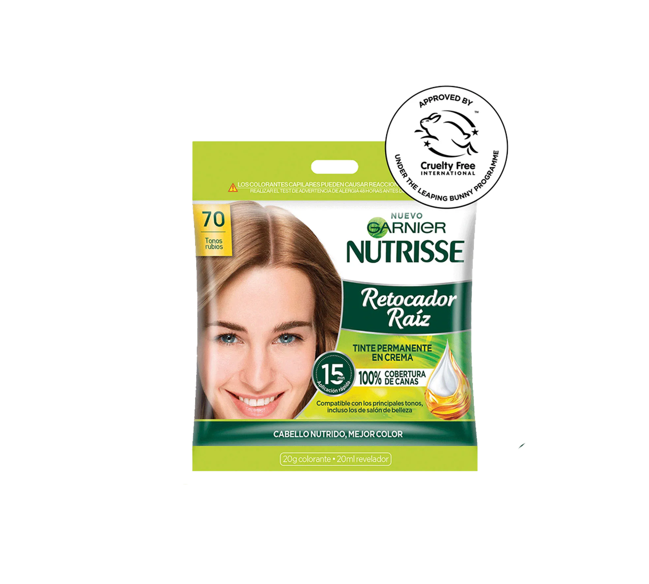RETOCADOR DE RAÍZ 7.0 GARNIER 20GR - 1