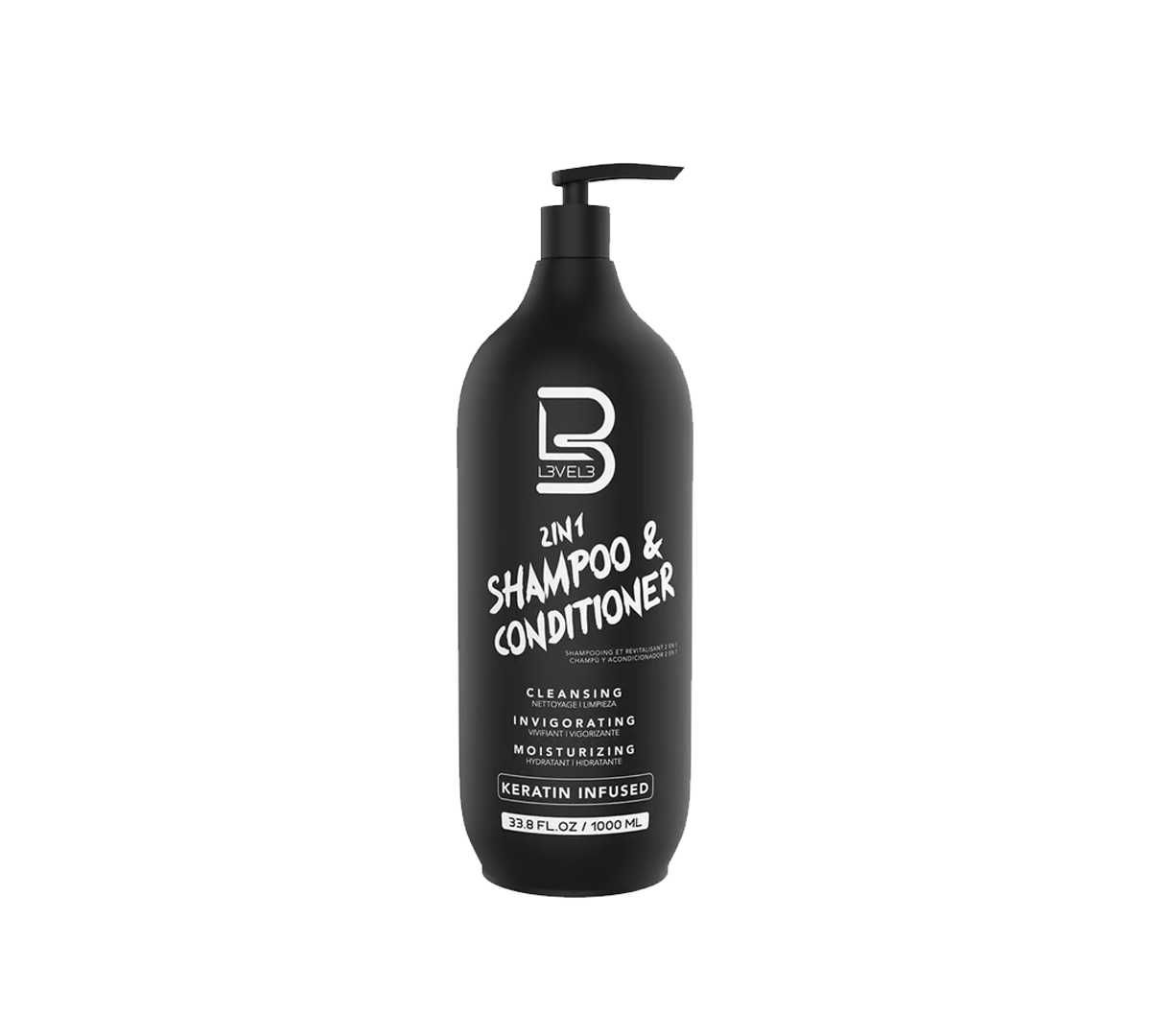 SHAMPOO Y ACONDICIONADOR 2 EN 1 1000ML LEVEL 3 - 1