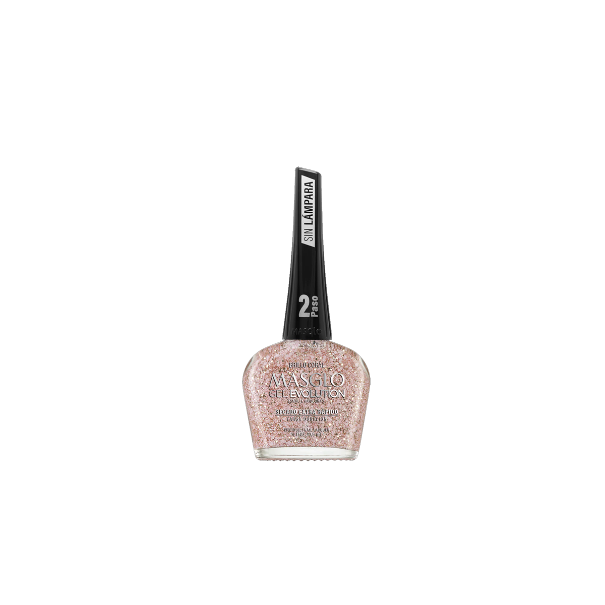 GEL EVOLUTION ESMALTE BRILLO CORAL DE MASGLO - 1