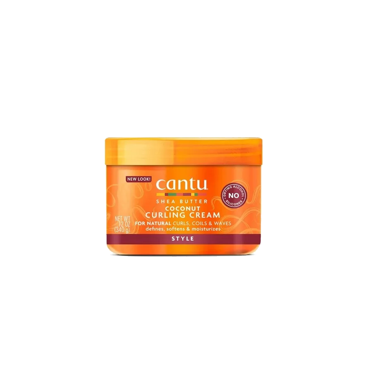 COCONUT CURLING CREAM 12OZ CANTU - 1