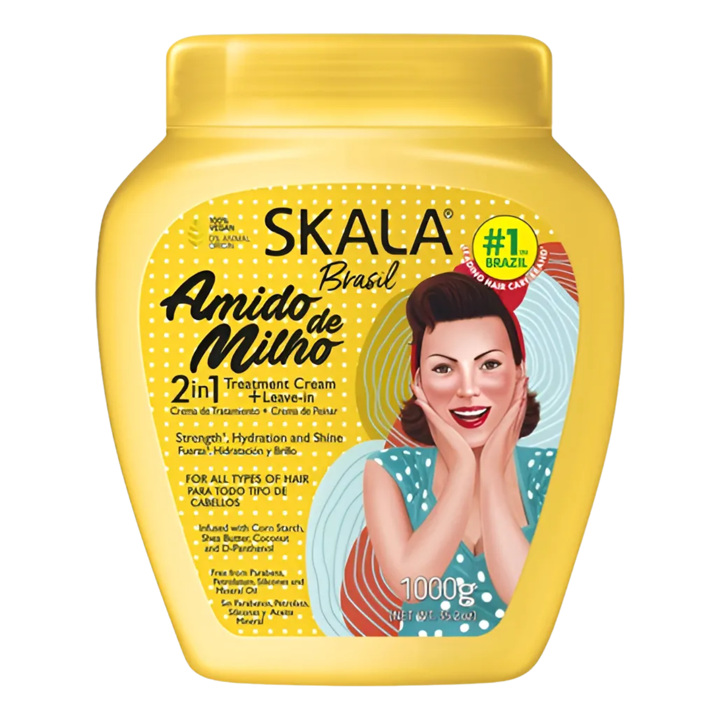 MASCARILLA SKALA AMIDO DE MILHO 1000 GR - 1