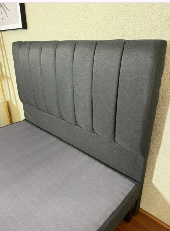 CAMA FLOBAL FRANJAS 2 PLAZAS INCLUYE BASE Y RESPALDO MARENGO - 3