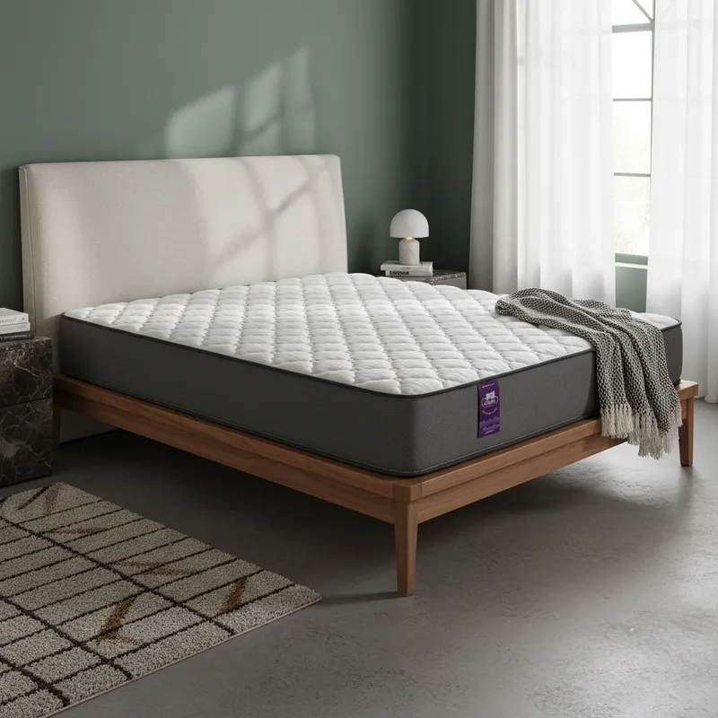 COLCHÓN FLOBAL 1.5 PLAZAS SIMPLE RESORTE 105 X 190 X 23 CM - 2