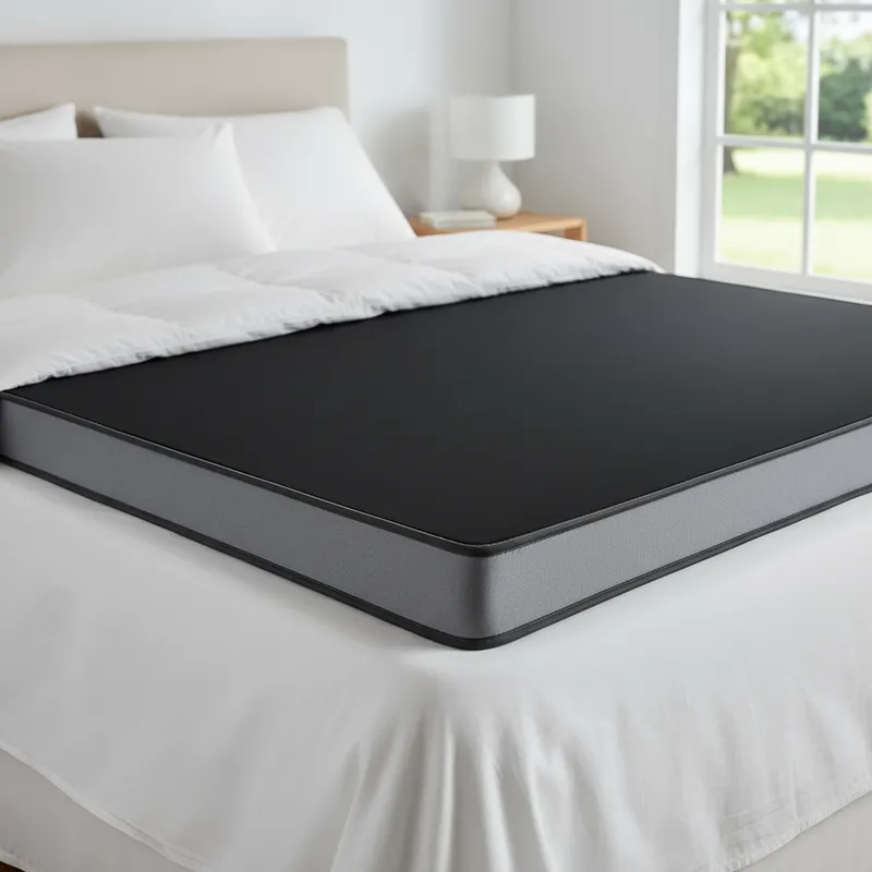 TOPPER BLACK 2 PLAZAS 150X200X7CM - 6