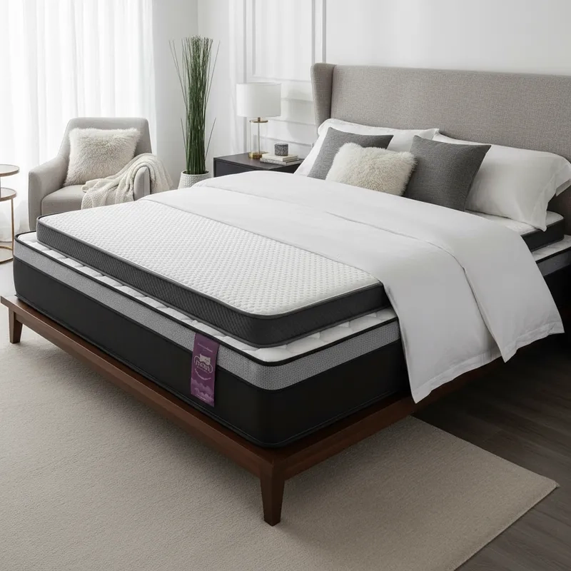 TOPPER WHITE 2 PLAZAS 150X200X7CM - 4