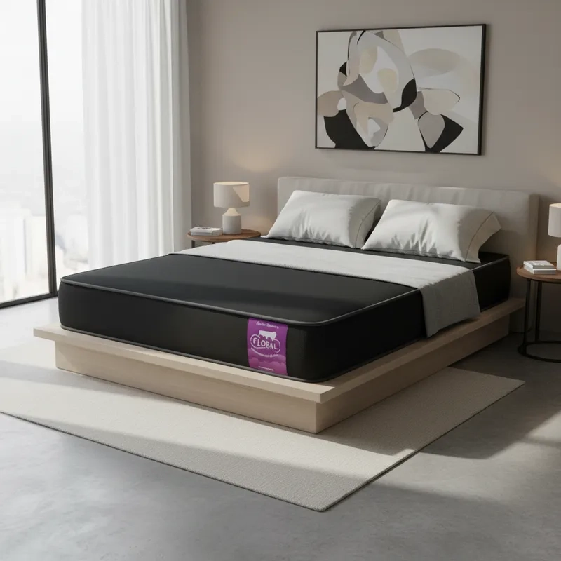 COLCHON 2 PLAZAS LINEA SUAVE BLACK150X190X23 - 2