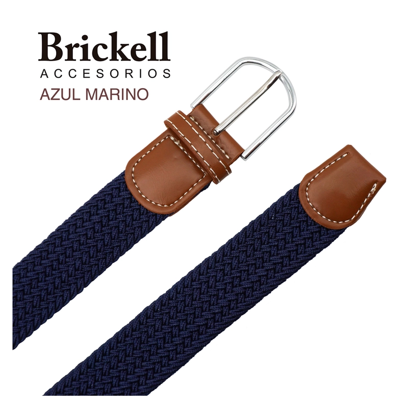 CINTURÓN BRICKELL AZUL HOMBRE MARCA MODELO MARINO - 3