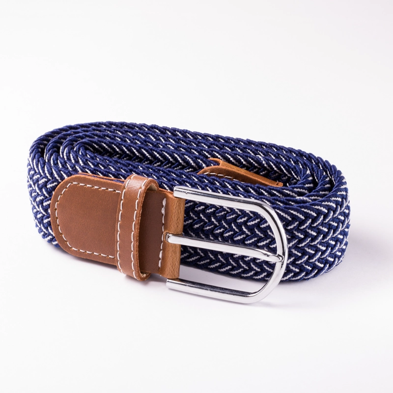CINTURÓN BRICKELL AZUL HOMBRE MARCA MODELO BLANCO - 1