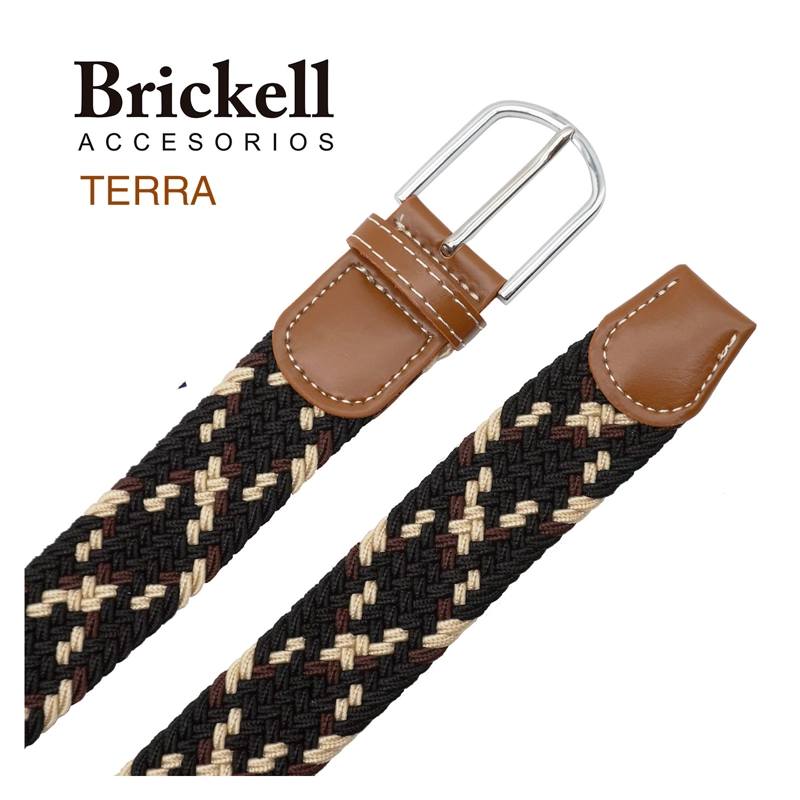 CINTURÓN BRICKELL NEGRO HOMBRE MARCA MODELO TERRA - 3