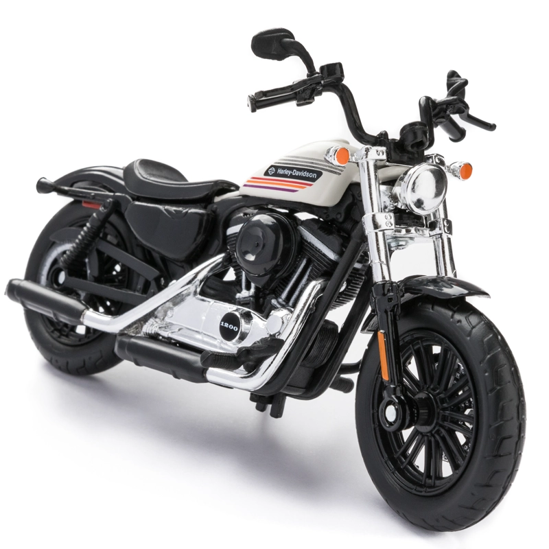 MOTO HARLEY DAVIDSON COLECCIÓN 2018 FORTY EIGHT SPECIAL BLANCO - 1