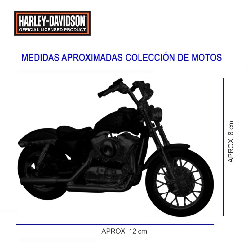 MOTO HARLEY DAVIDSON COLECCIÓN 1972 K MODEL - 4
