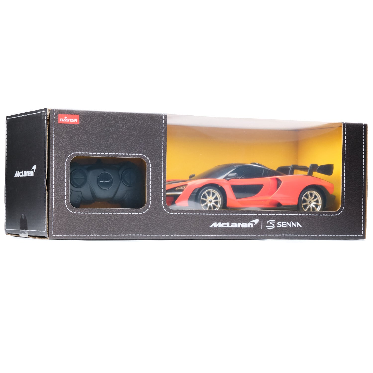 AUTO A CONTROL REMOTO MCLAREN NARANJO MODELO SENNA - 4