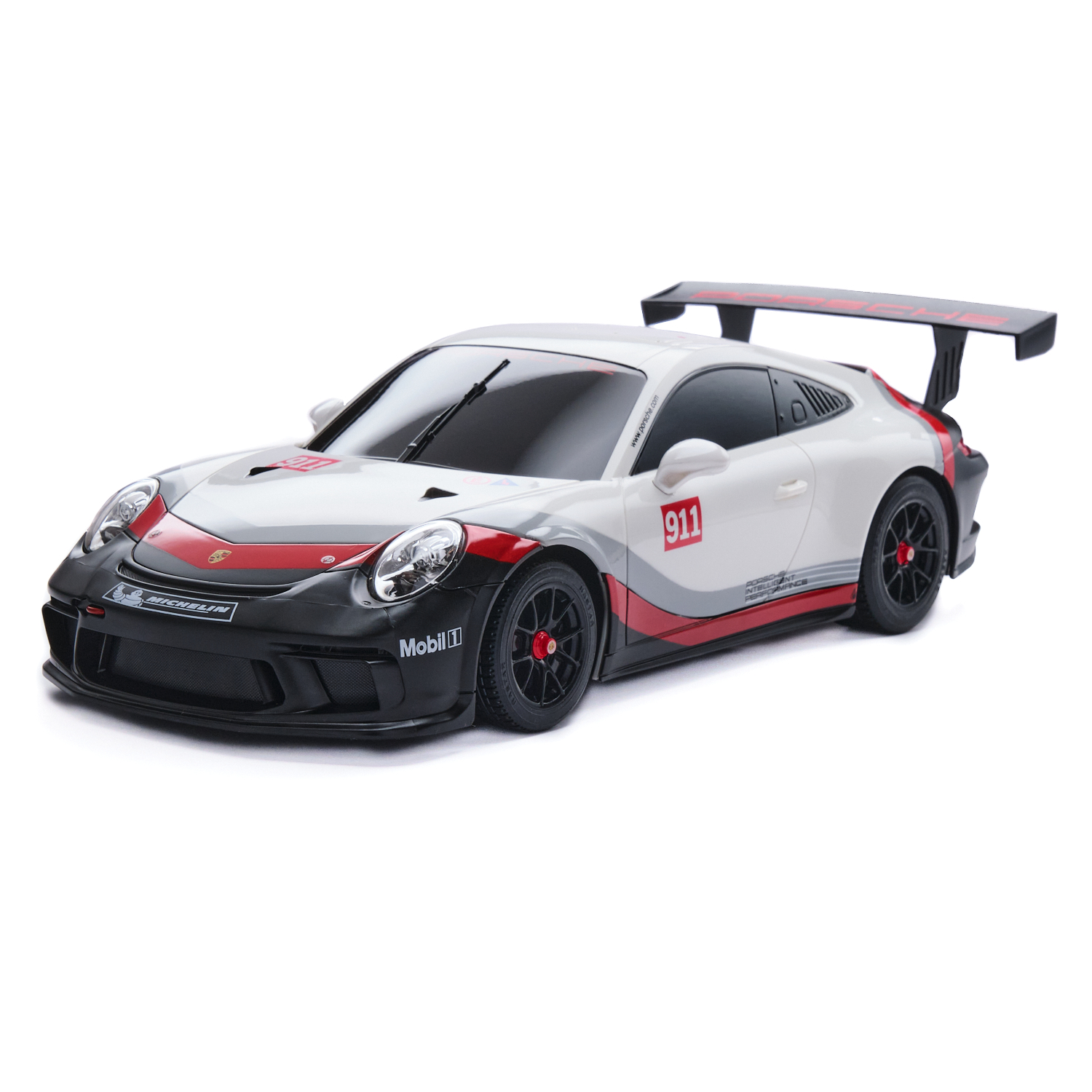 AUTO A CONTROL REMOTO PORSCHE BLANCO MODELO 911 GT3 CUP - 1