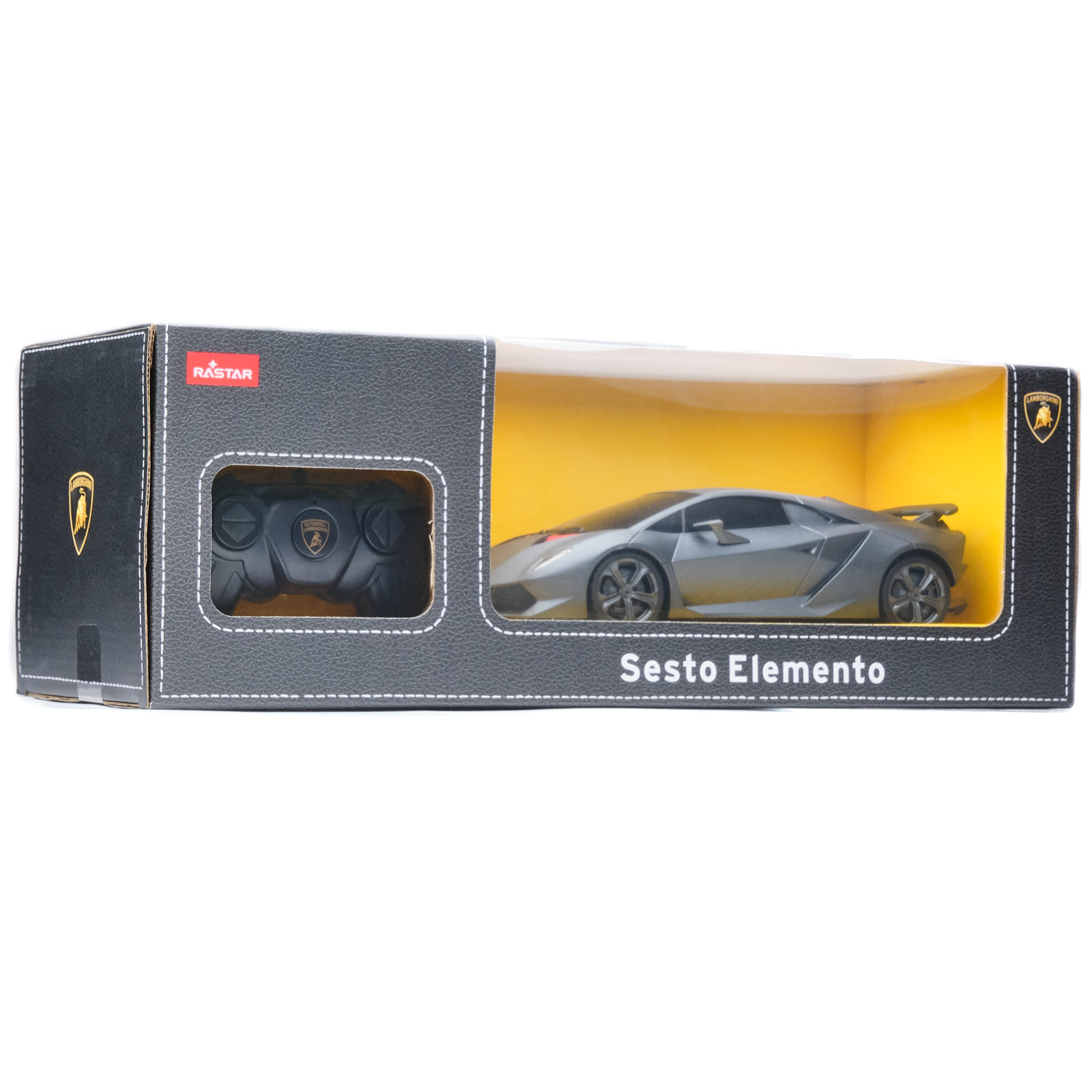 AUTO A CONTROL REMOTO LAMBORGHINI GRIS MODELO SESTO ELEMENTO - 4