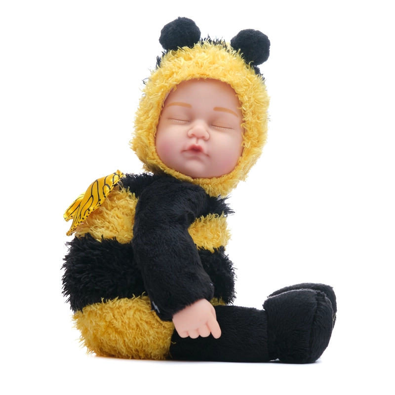MUÑECO AMARILLO TIERNO MODELO BEBE ABEJA - 1