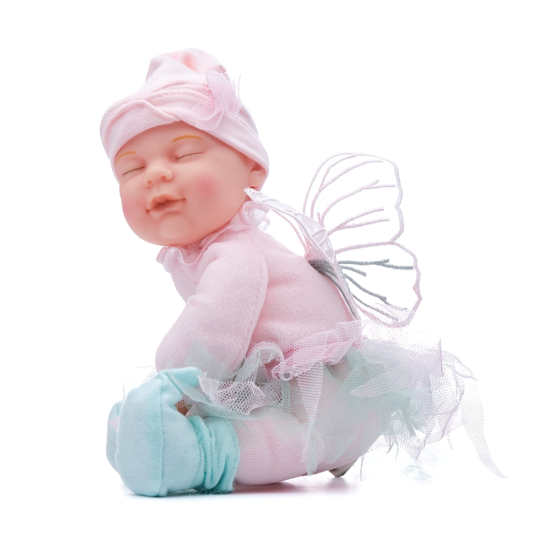 MUÑECO ROSADO TIERNO MODELO BEBE HADA - 1