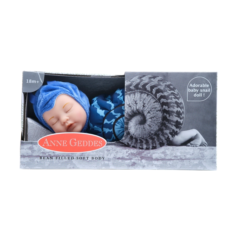 MUÑECO AZUL TIERNO MODELO BEBE CARACOL - 3