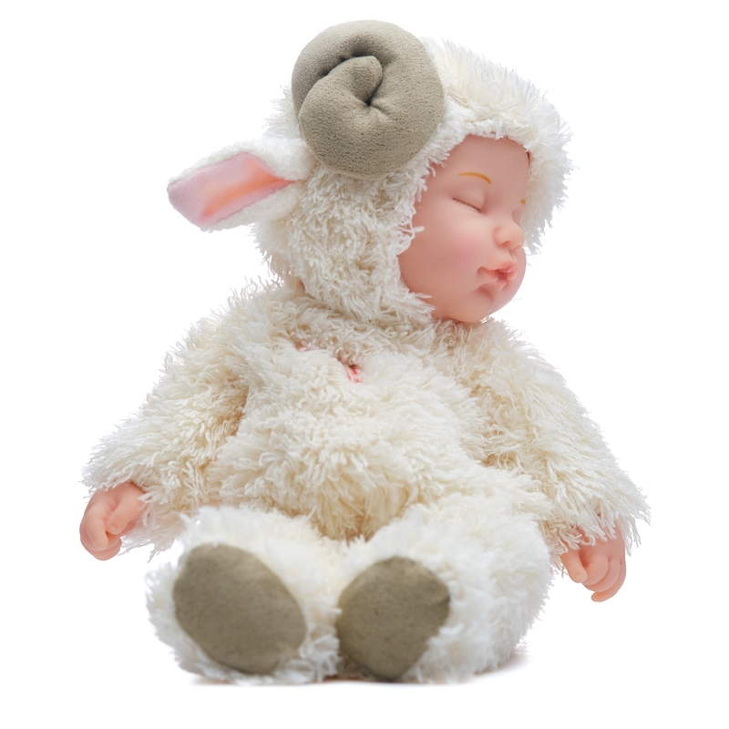 MUÑECO BLANCO TIERNO MODELO BEBE SIGNO ZODIACAL ARIES - 2
