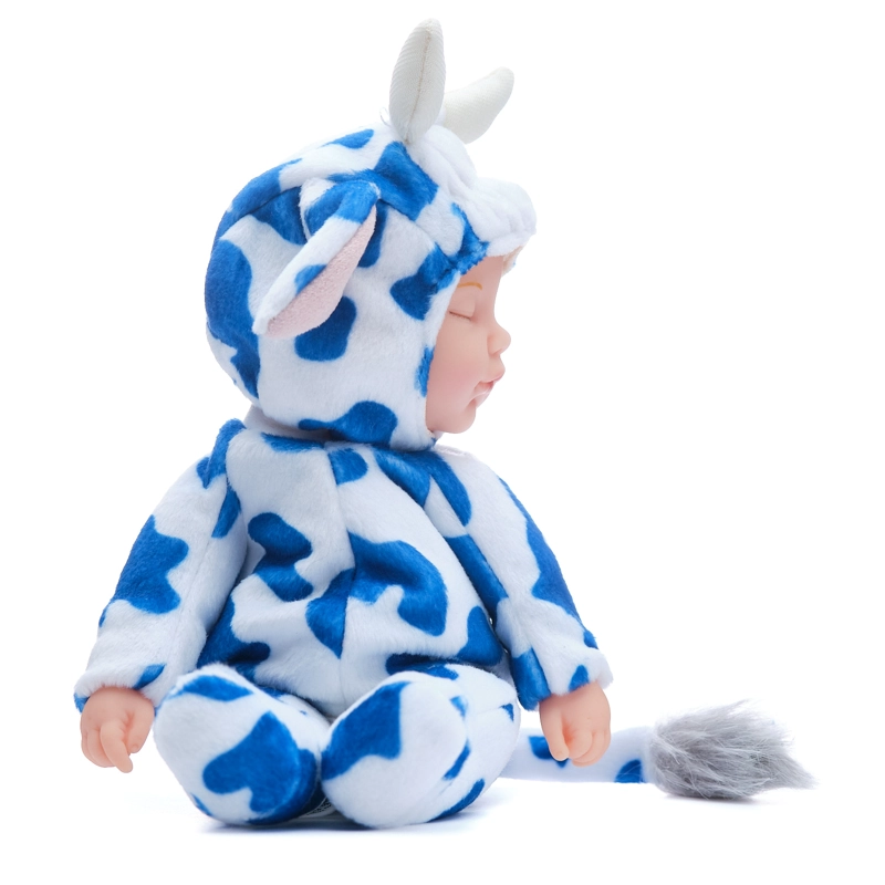 MUÑECO AZUL TIERNO MODELO BEBE SIGNO ZODIACAL TAURO - 2