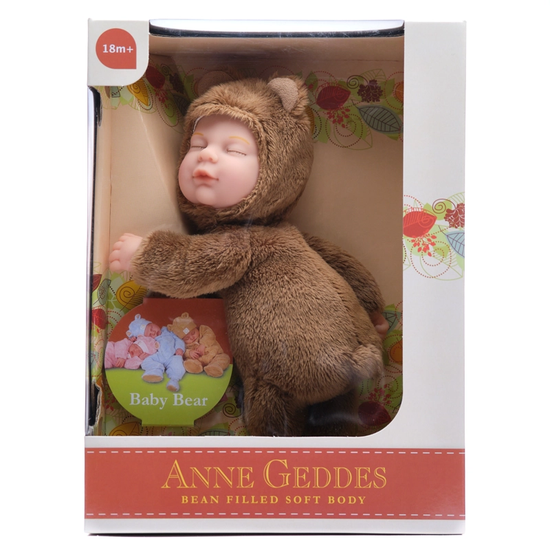MUÑECO CAFE TIERNO MODELO BEBE OSO CHOCOLATE - 3