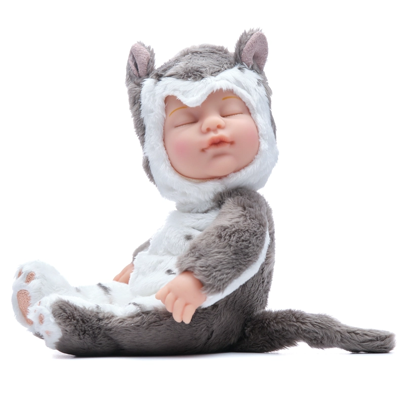 MUÑECO TIERNO MODELO BEBE GATO - 1