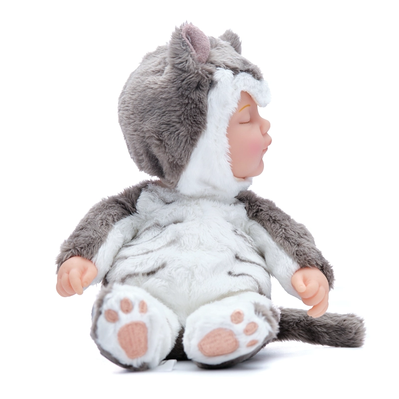MUÑECO TIERNO MODELO BEBE GATO - 2