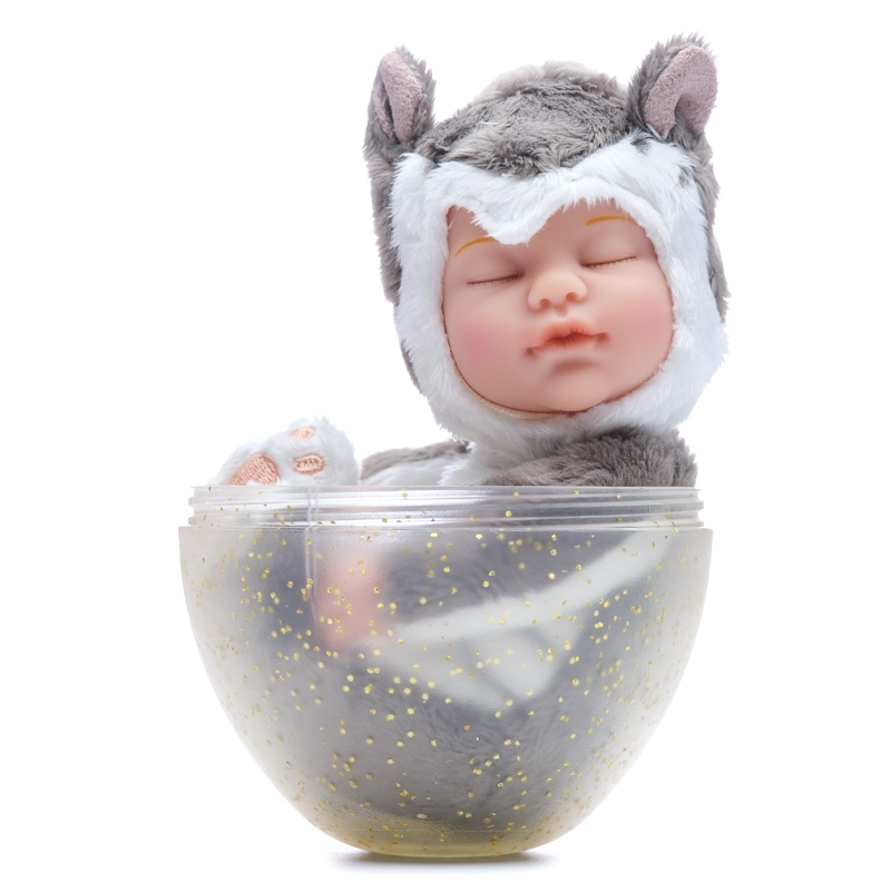 MUÑECO GRAFITO TIERNO MODELO BEBE GATO GLITTTER EGG - 1