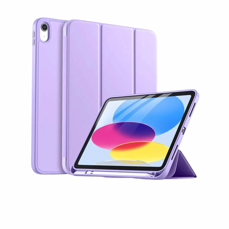 FUNDA SMART COVER PARA IPAD 10MA GENERACION DE 10.9 2022 - LILA - 1