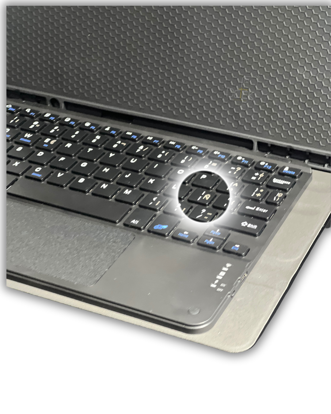 FUNDA PARA IPAD 10.2 7MA / 8VA Y 9NA GENE CON TECLADO TOUCHPAD - 3