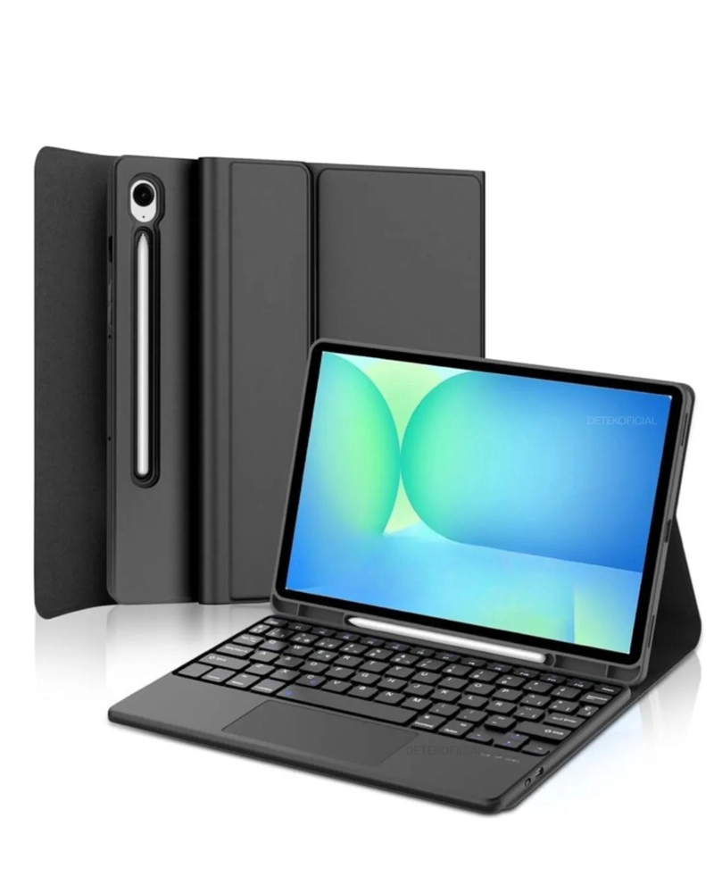 FUNDA + TECLADO BLUETOOTH CON TOUCHPAD PARA SAMSUNG GALAXY S9 / S9 FE 10.9' - 1