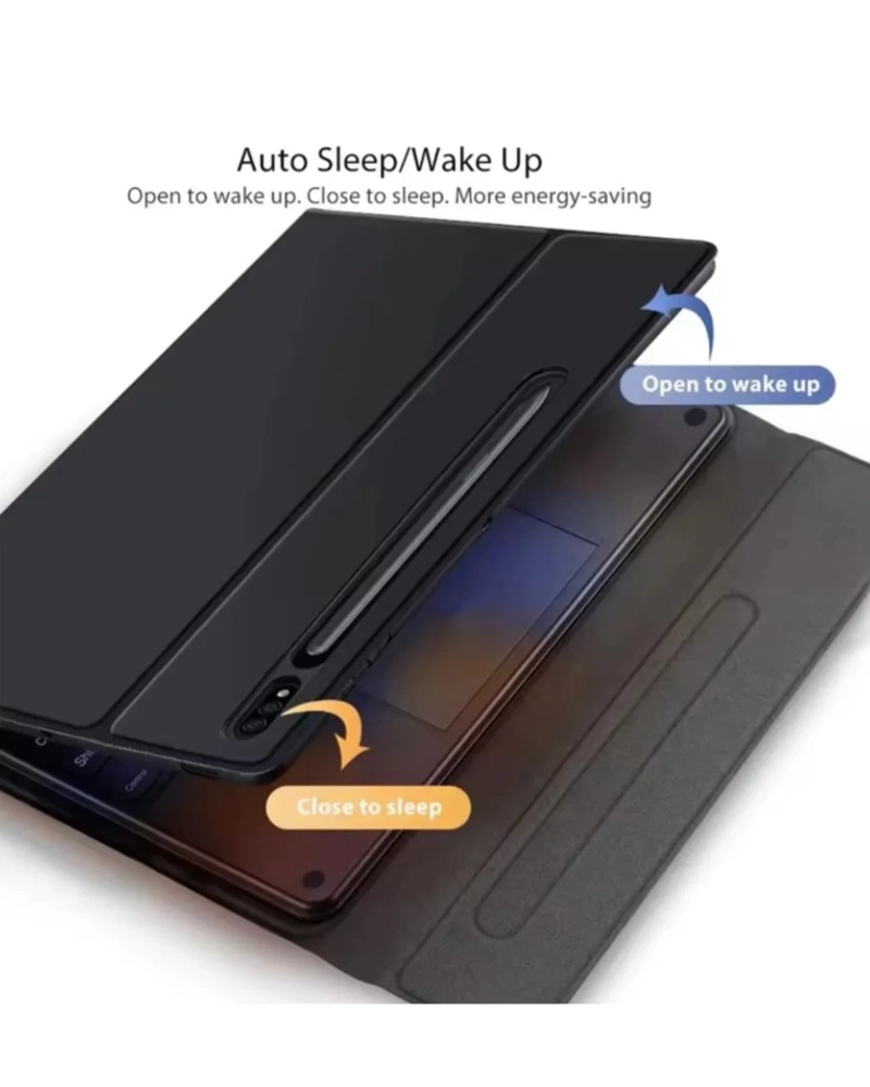 FUNDA + TECLADO BLUETOOTH CON TOUCHPAD PARA SAMSUNG GALAXY S9 / S9 FE 10.9' - 5