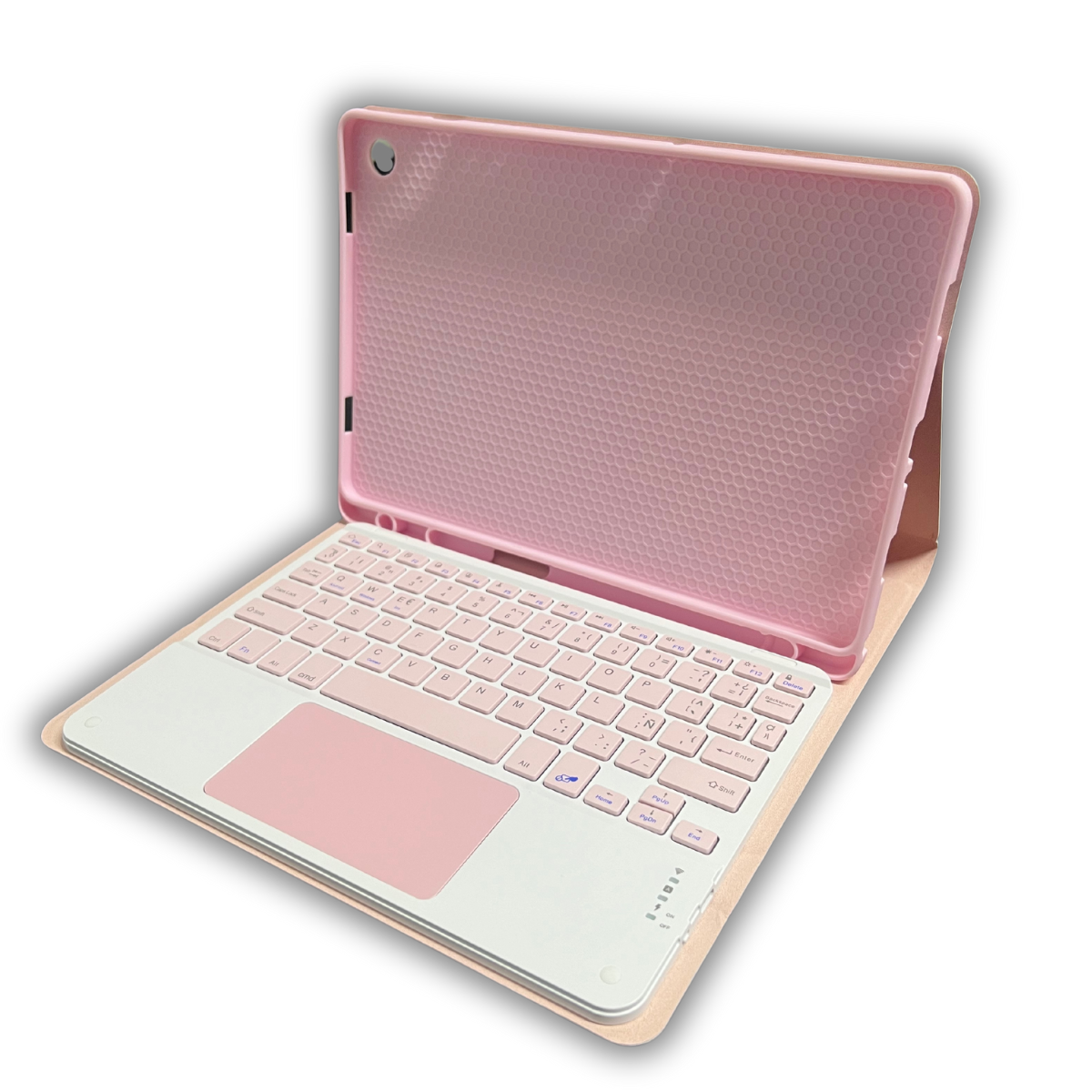 FUNDA + TECLADO BLUETOOTH CON TOUCHPAD PARA SAMSUNG GALAXY TAB A9(+) PLUS 11' - 2