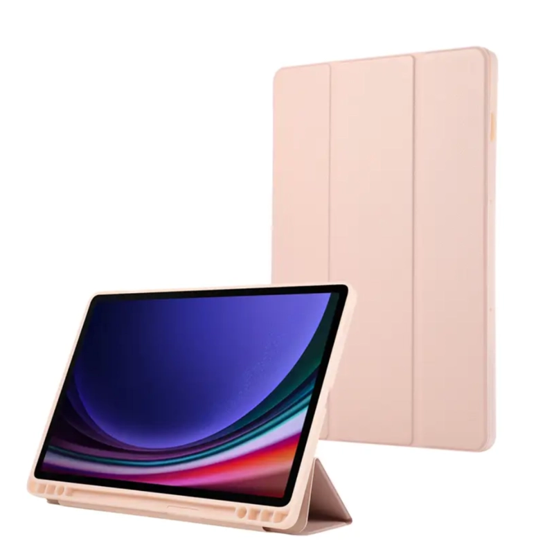 FUNDA SMART COVER PARA TABLET SAMSUNG GALAXY S9 FE 10.9' ROSADO - 8