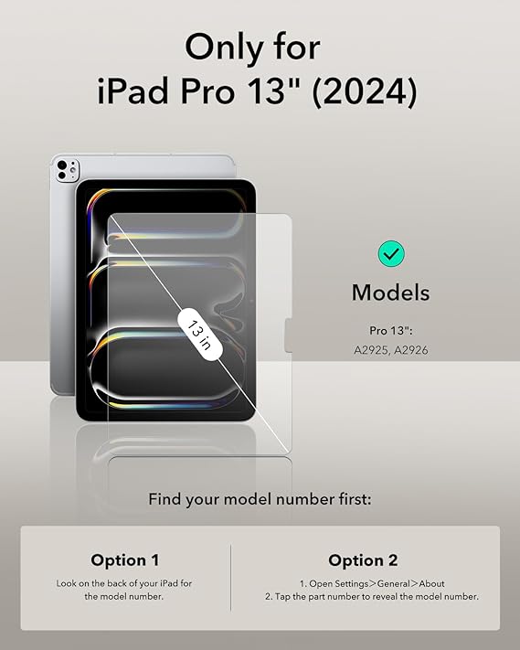LAMINA PAPER-LIKE PARA IPAD PRO 13 M4 2024 SENSACIÓN PAPEL - 2