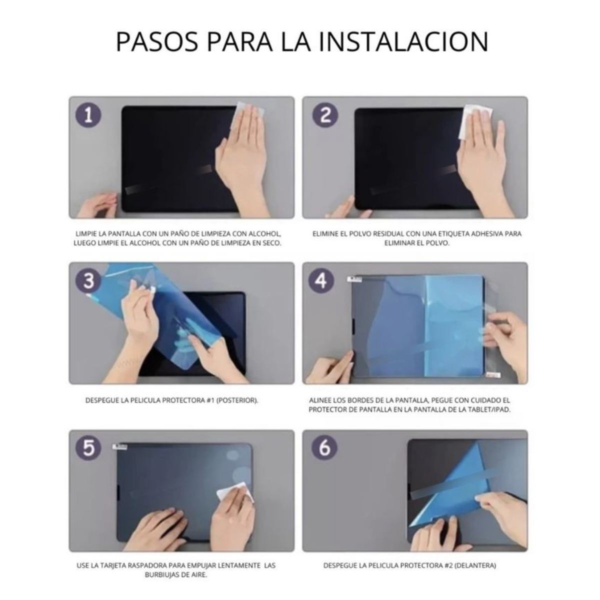 LAMINA PAPER-LIKE PARA IPAD PRO 13 M4 2024 SENSACIÓN PAPEL - 5
