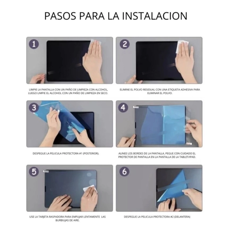 LAMINA PAPER-LIKE PARA IPAD AIR  11 M2 2024 SENSACIÓN PAPEL - 5
