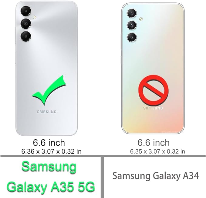 CARCASA SAMSUNG A35 5G TRANSPARENTE ANTI-GOLPE - 2