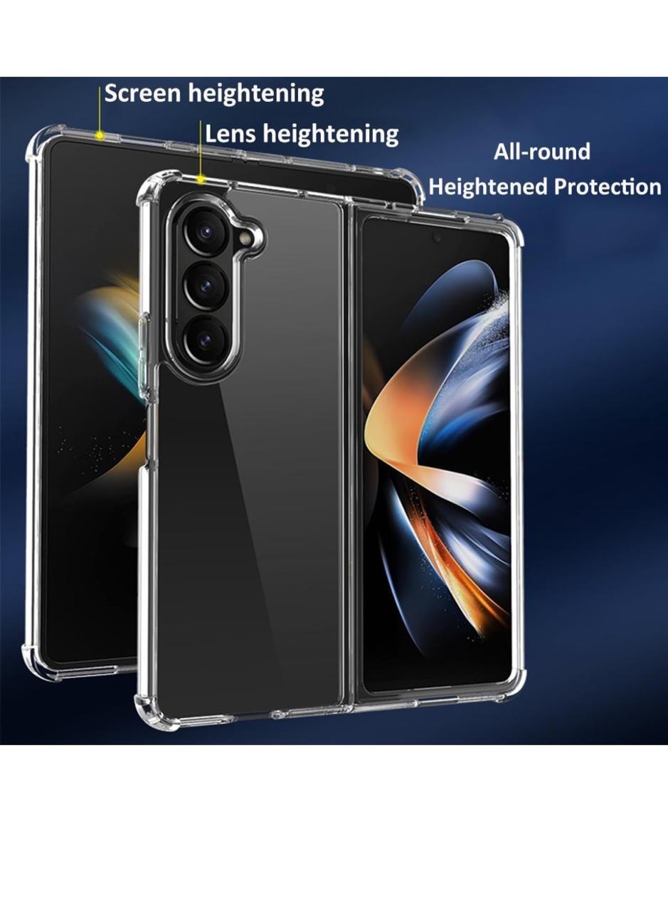 CARCASA SAMSUNG GALAXY Z FOLD 6 FUNDA ANTIGOLPES TRANSPARENTE REFORZADO - 3