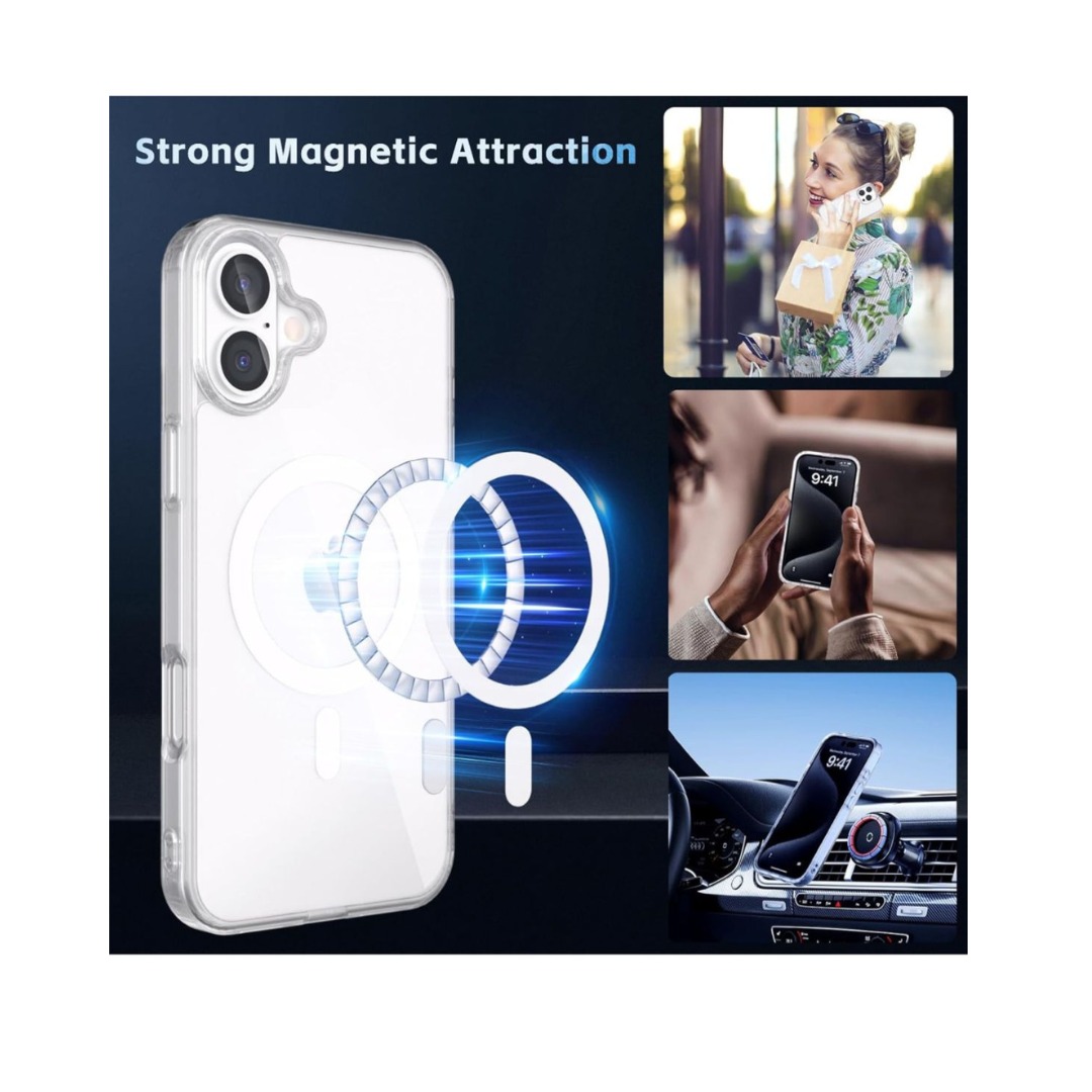 CARCASA IPHONE 16 FUNDA ANTIGOLPES MAGSAFE - 4