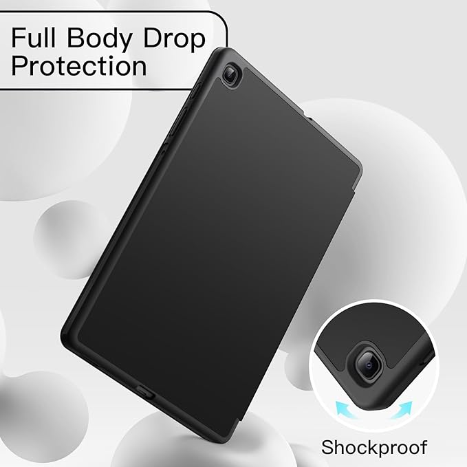FUNDA SMART COVER PARA TABLET SAMSUNG S6 LITE 10.4' - Negro - 6