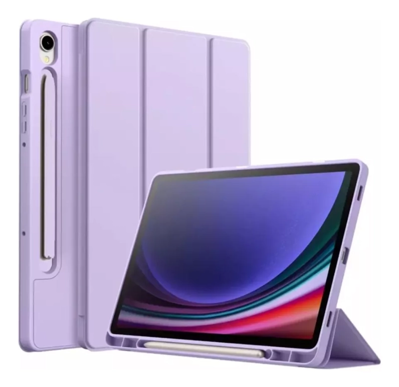 FUNDA SMART COVER PARA TABLET SAMSUNG GALAXY S9 / S9 FE 10.9' - LILA - 1
