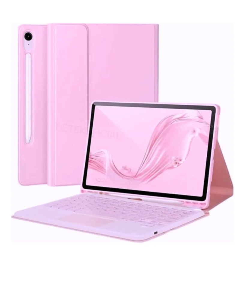 FUNDA + TECLADO BLUETOOTH CON TOUCHPAD PARA TABLET S9 / S9 FE 10.9' - 1
