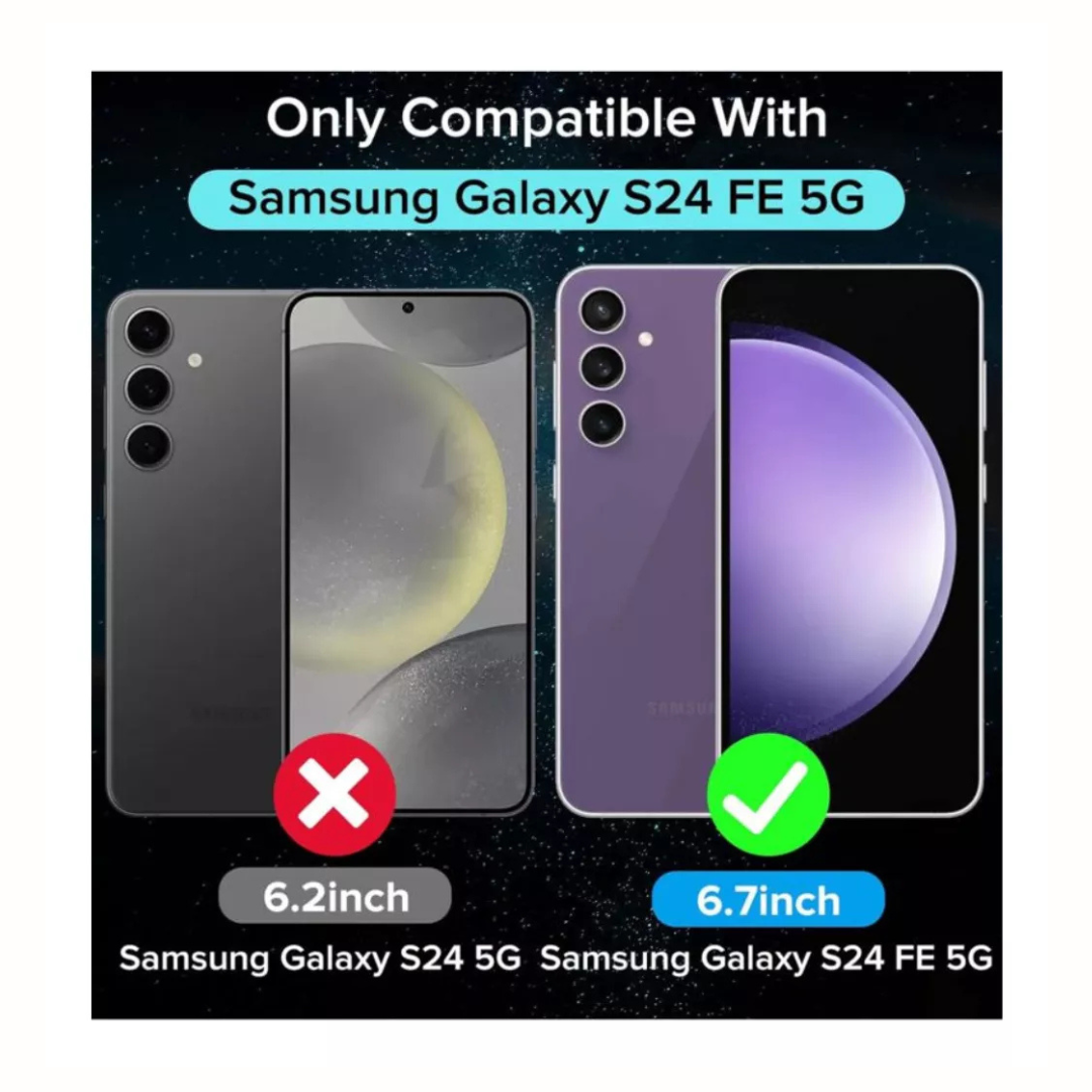 CARCASA ANTIGOLPES TRANSPARENTE SAMSUNG S24 FE - 2