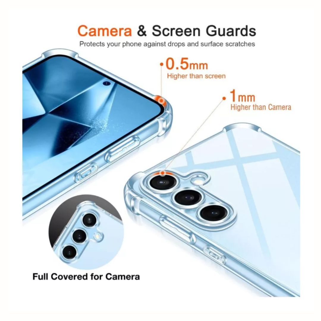 CARCASA ANTIGOLPES TRANSPARENTE SAMSUNG S24 FE - 5