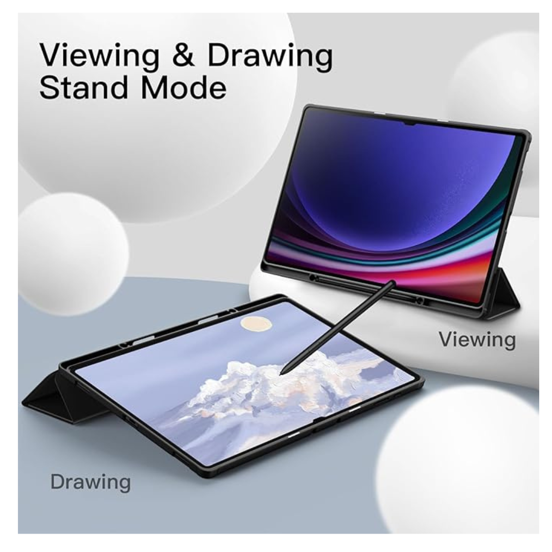 FUNDA SMART COVER PARA TABLET SAMSUNG S10 ULTRA 14.6' NEGRO - 5