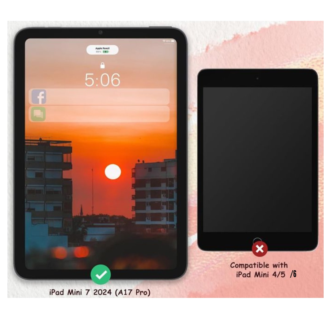 LÁMINA MICA VIDRIO PARA IPAD MINI 7 2024 - 2