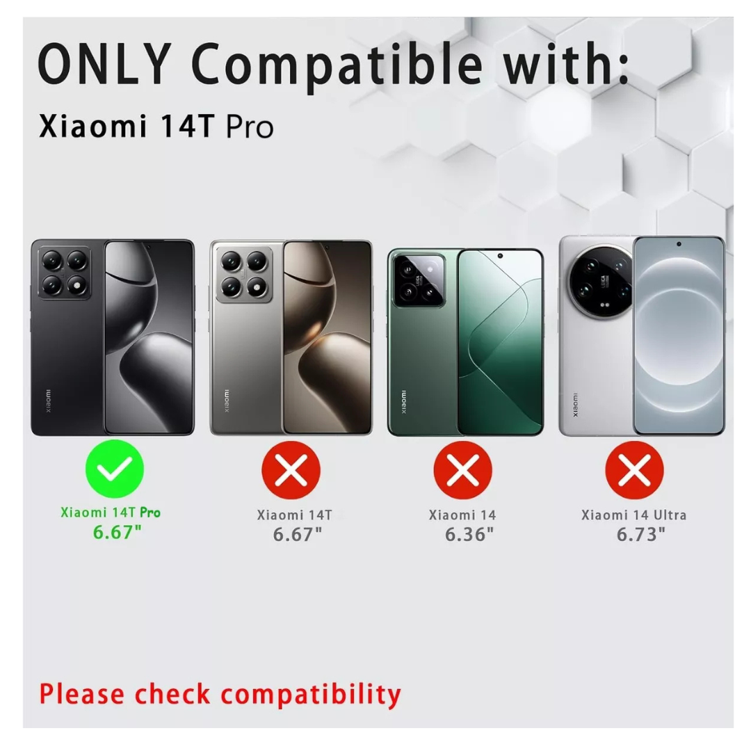 CARCASA FUNDA TRANSPARENTE ANTIGOLPES XIOAMI 14T PRO 5G - 2