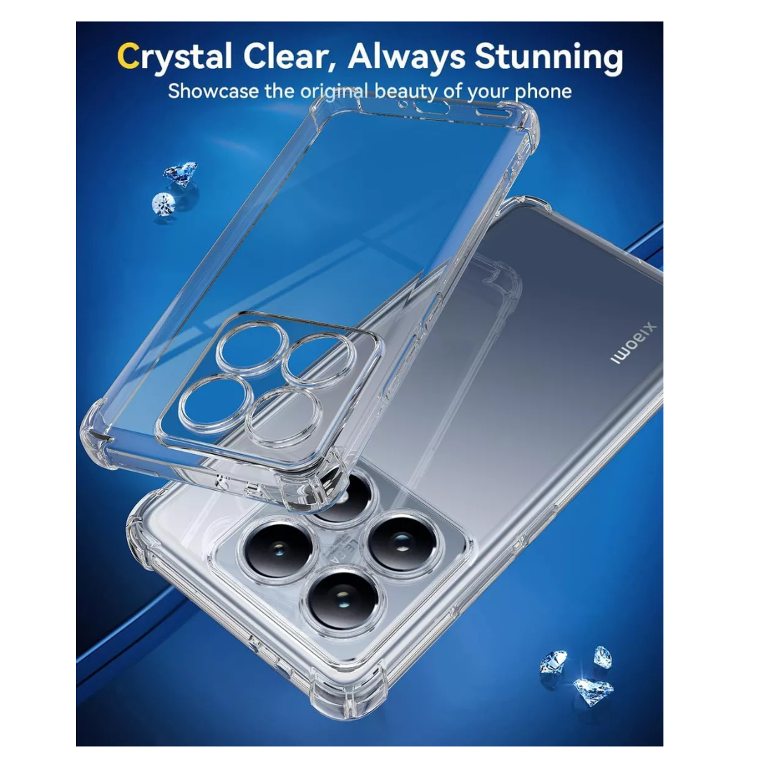 CARCASA FUNDA TRANSPARENTE ANTIGOLPES XIOAMI 14T PRO 5G - 3