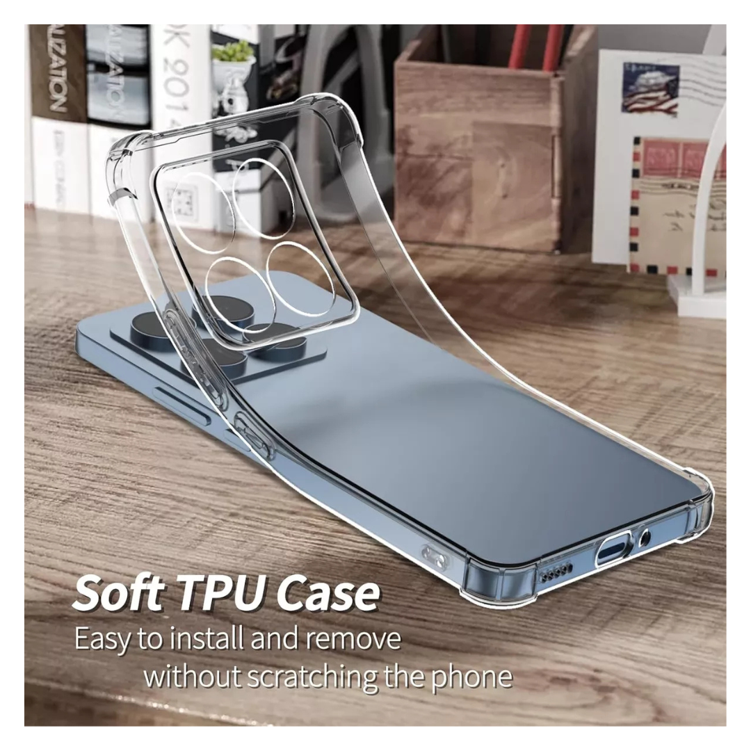 CARCASA FUNDA TRANSPARENTE ANTIGOLPES XIOAMI 14T PRO 5G - 7